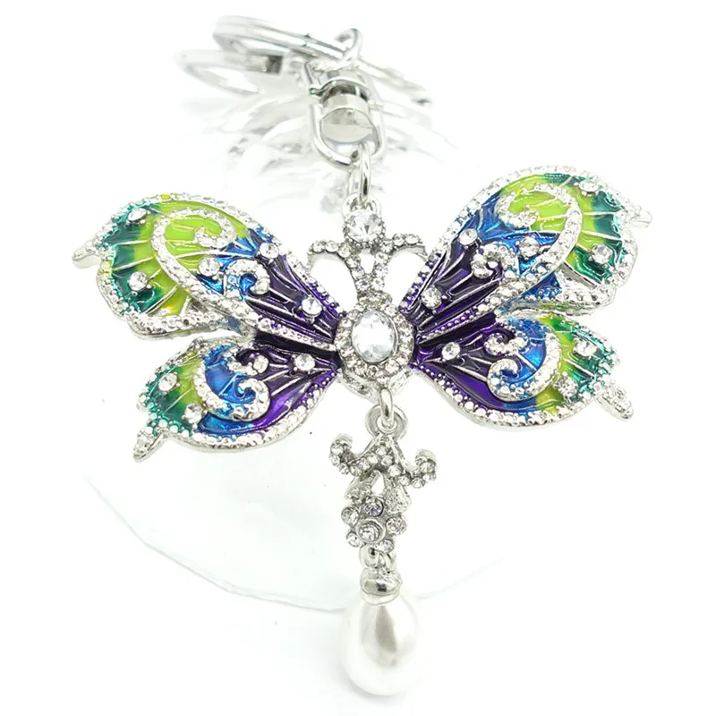 Butterfly Keychain Keyring Purse Bag Rhinestone Crystal CZ Key Chains Charm Pendant Necklace Gift
Butterfly Keychain Keyring Purse Bag Rhinestone Crystal CZ Key Chains Charm Pendant Necklace Gift