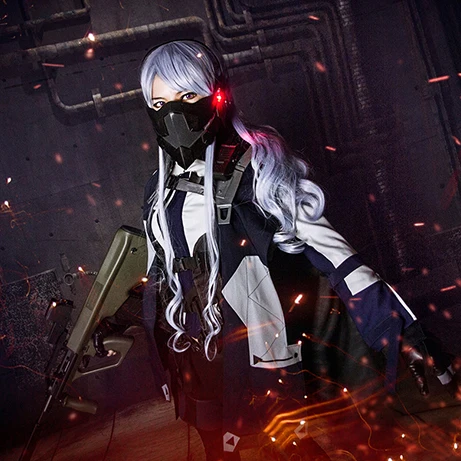 Girls Frontline AK12 Cosplay Costume Halloween Uniform Shirt+Coat+Cape+interphone+Vest+Ribbon+Pants+Gloves+Mask Custom-made
Girls Frontline AK12 Cosplay Costume Halloween Uniform Shirt+Coat+Cape+interphone+Vest+Ribbon+Pants+Gloves+Mask Custom-made