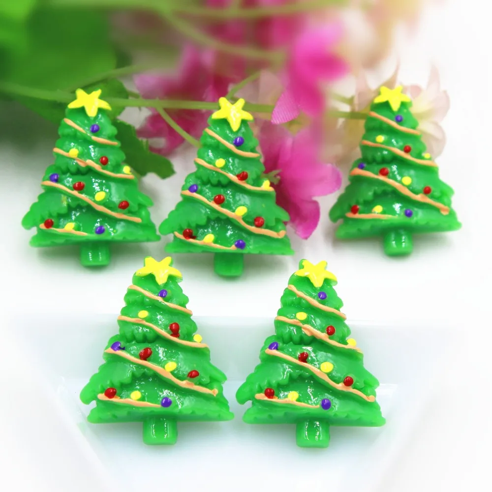 10pcs/lot kawaii flat back resin Christmas tree DIY resin cabochons accessories about 25mm
10pcs/lot kawaii flat back resin Christmas tree DIY resin cabochons accessories about 25mm
