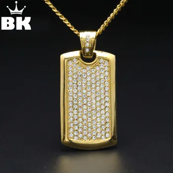 9 Row Ice Out Cz Diamonds Metal Dog Tag Necklace For Men Hip Hop Stainless Steel Gold Square Tag Charm Pendant Necklace
9 Row Ice Out Cz Diamonds Metal Dog Tag Necklace For Men Hip Hop Stainless Steel Gold Square Tag Charm Pendant Necklace
