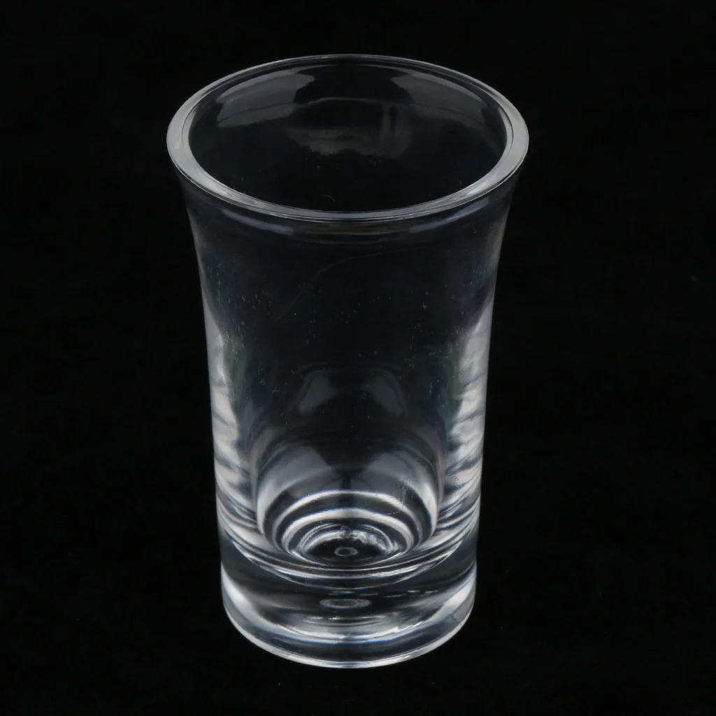 12PCS 45ml Shot Glass & 12-Hole Clear Acrylic Holder Rack Serving Tray Set