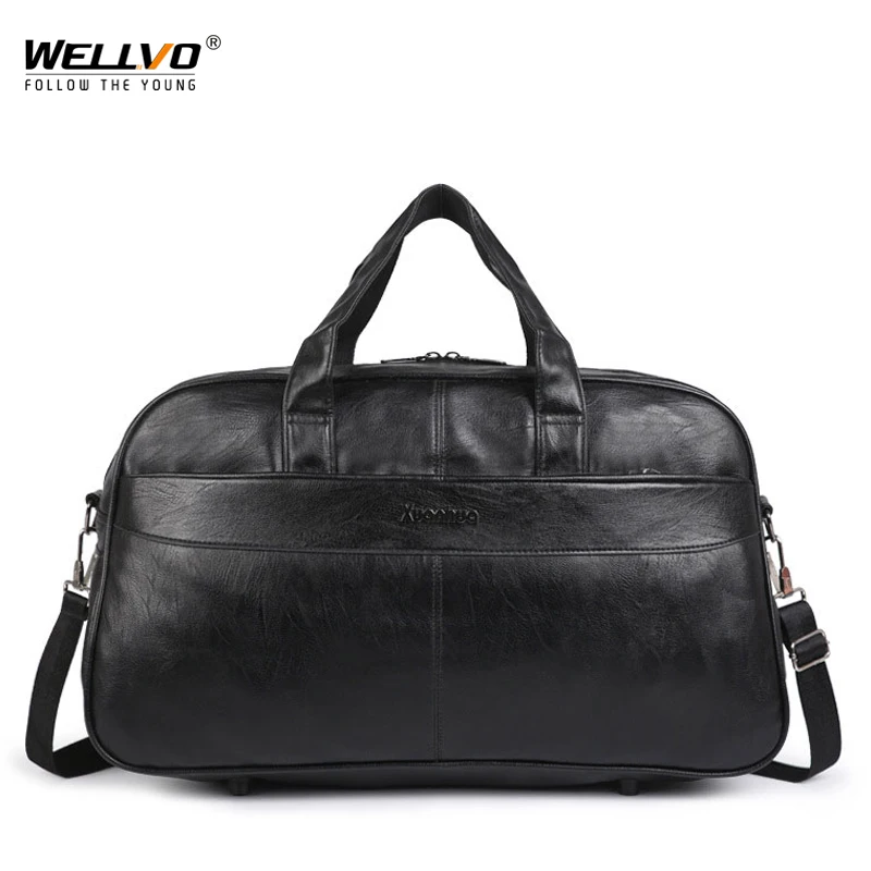Wellvo Pu Leather Men's Fashion Travel Duffle handbag for men Bucket Shape Handle Bag Shoulder Casual Tote solid handbag XA187WC
Wellvo Pu Leather Men's Fashion Travel Duffle handbag for men Bucket Shape Handle Bag Shoulder Casual Tote solid handbag XA187WC