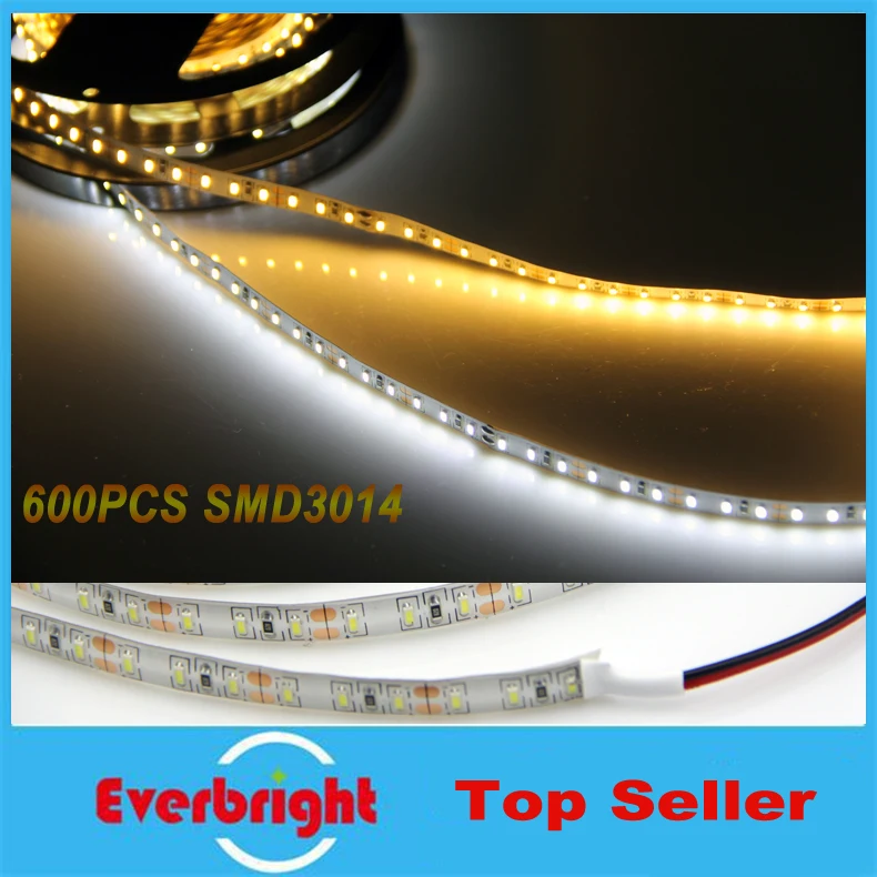 Super Bright SMD 3014 LED Strip White/Warm White DC 12V 5M 600Leds Flexible LED Light Decoration Lights
Super Bright SMD 3014 LED Strip White/Warm White DC 12V 5M 600Leds Flexible LED Light Decoration Lights