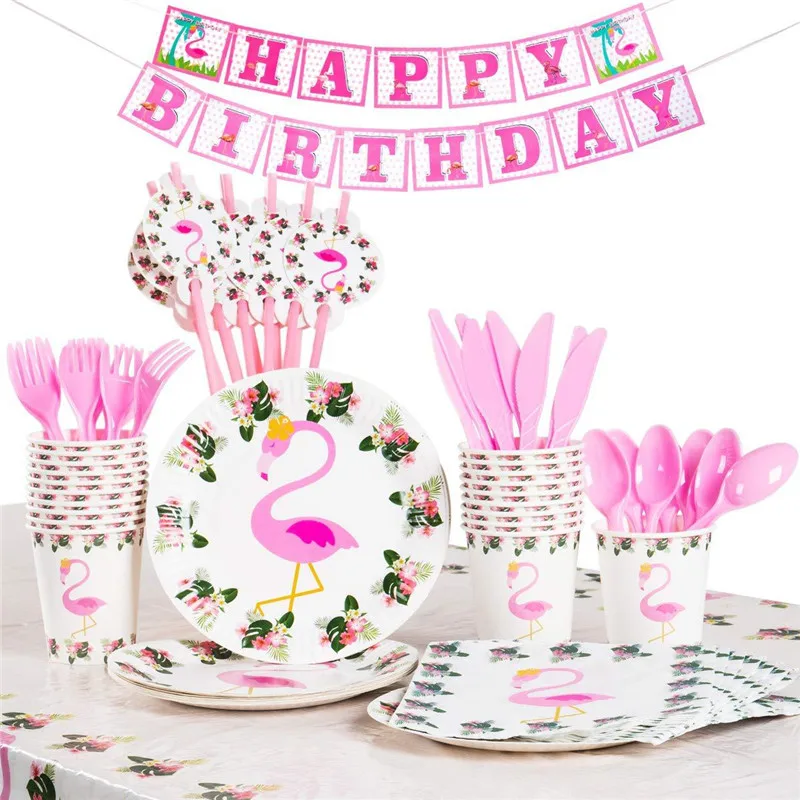 Birthday Party Disposable Tableware Set Flamingo Party Paper Plate Cup Napkin Summer Hawaii Flamingo Event Party Supplies DT32
Birthday Party Disposable Tableware Set Flamingo Party Paper Plate Cup Napkin Summer Hawaii Flamingo Event Party Supplies DT32