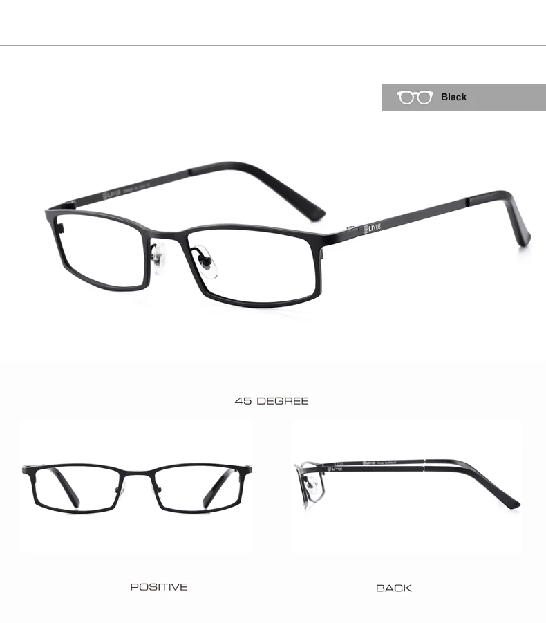 Oveliness Titanium Eyeglasses Side View