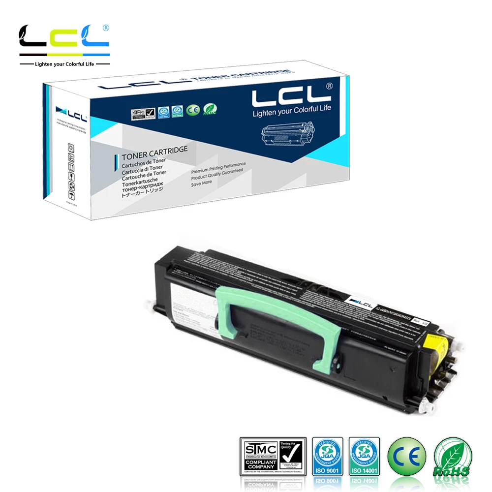LCL1700 310-5400 310-5402 310-7039 310-7022 6000 Pages (1-Pack Black) Toner Cartridge Compatible for Dell 1700 1700N 1710 1710N
LCL1700 310-5400 310-5402 310-7039 310-7022 6000 Pages (1-Pack Black) Toner Cartridge Compatible for Dell 1700 1700N 1710 1710N