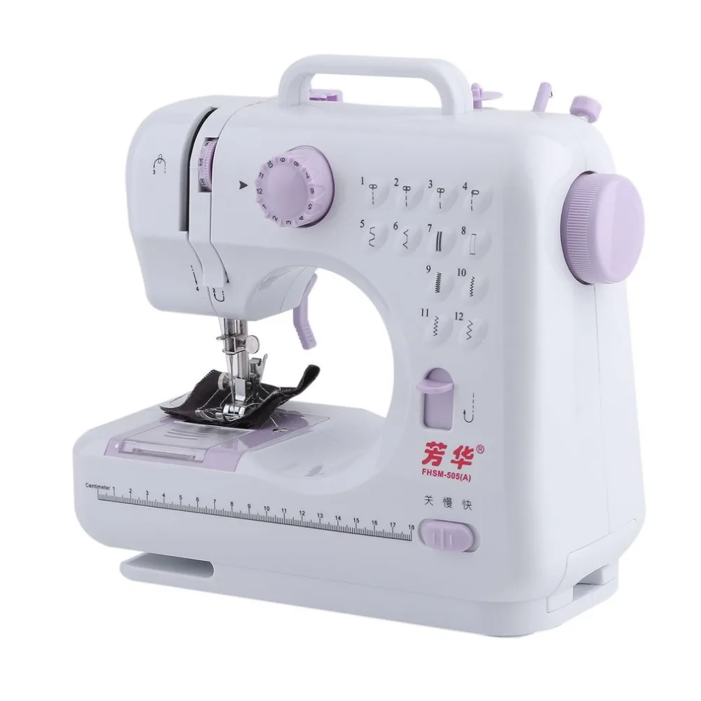 Electric Sewing Machines 12 Stitches Mini Sewing Machine 505A Knitting Machine Multifunction Electric Replaceable Presser Foot
Electric Sewing Machines 12 Stitches Mini Sewing Machine 505A Knitting Machine Multifunction Electric Replaceable Presser Foot