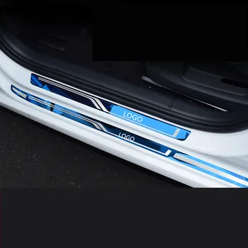 Steel Door Sill Plate Door Scuff Cover Kick Step Trim Protector Molding For Skoda Octavia 2015 16 17 18 2019 AA442
Steel Door Sill Plate Door Scuff Cover Kick Step Trim Protector Molding For Skoda Octavia 2015 16 17 18 2019 AA442