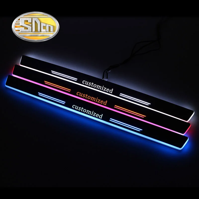 SNCN 4PCS Acrylic Moving LED Welcome Pedal Car Scuff Plate Pedal Door Sill Pathway Light For Mercedes Benz C117 CLA180 CLA200
SNCN 4PCS Acrylic Moving LED Welcome Pedal Car Scuff Plate Pedal Door Sill Pathway Light For Mercedes Benz C117 CLA180 CLA200