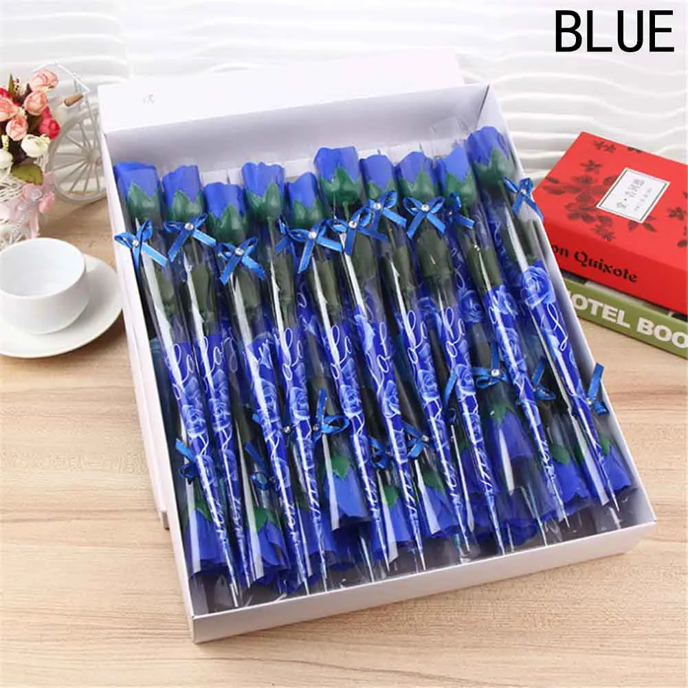 1Pcs Artificial Rose Bouquet Handmade Simulation Soap Flower Red/Pink/Blue/Purple Rose Flowers Valentine's Day Gift
1Pcs Artificial Rose Bouquet Handmade Simulation Soap Flower Red/Pink/Blue/Purple Rose Flowers Valentine's Day Gift