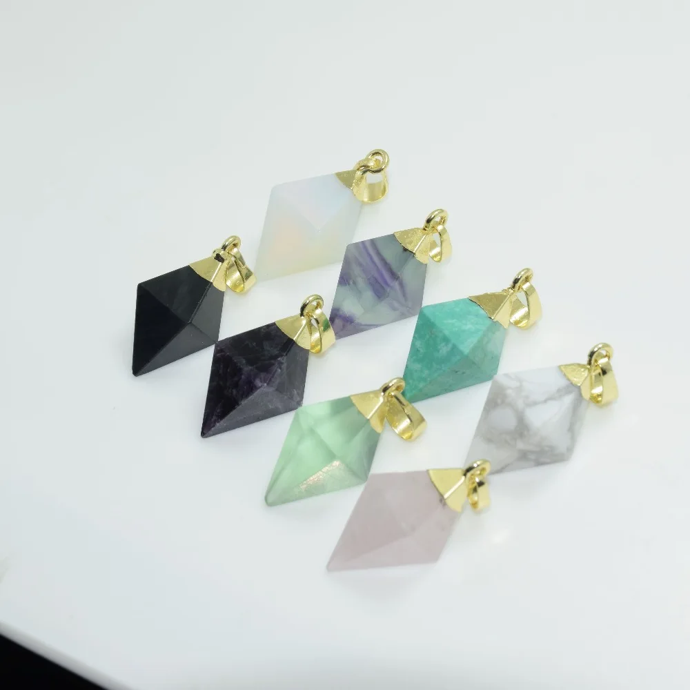 Blue Crystal natural stone pendant for jewelry making lot cute spiritual quartz crystal point gem stones 4 face Geometric
Blue Crystal natural stone pendant for jewelry making lot cute spiritual quartz crystal point gem stones 4 face Geometric