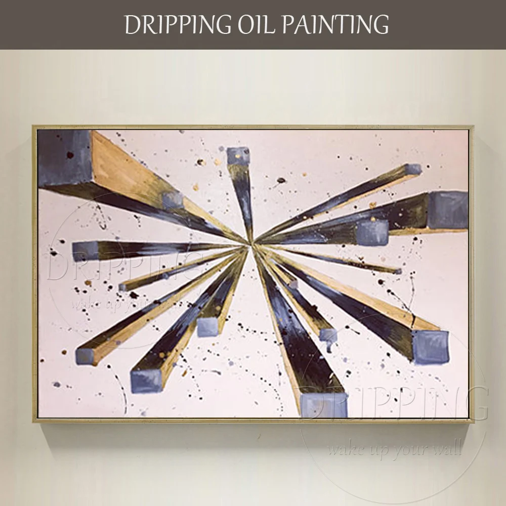 Pure Hand-painted Special 3D Design Modern Abstract Oil Painting on Canvas Wall Decor Pillar Acrylic Painting for Living Room
Pure Hand-painted Special 3D Design Modern Abstract Oil Painting on Canvas Wall Decor Pillar Acrylic Painting for Living Room