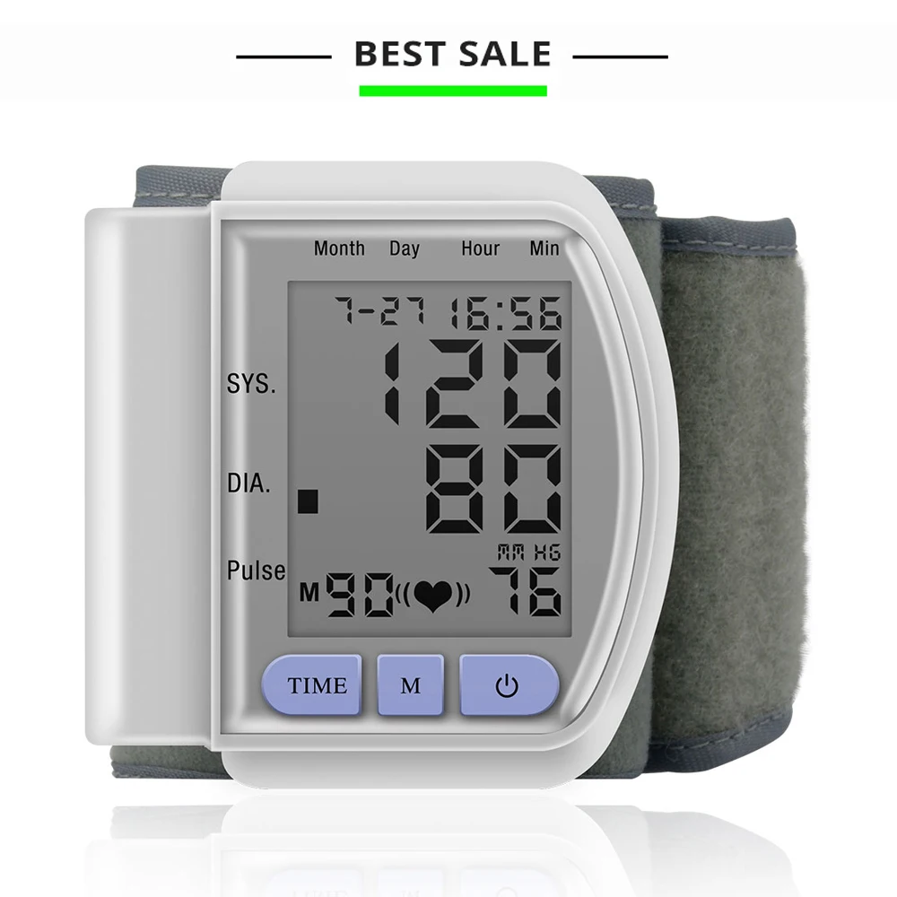 easy operate digital wrist blood pressure monitor health monitor Sphygmomanometer monitor de presion arterial
easy operate digital wrist blood pressure monitor health monitor Sphygmomanometer monitor de presion arterial