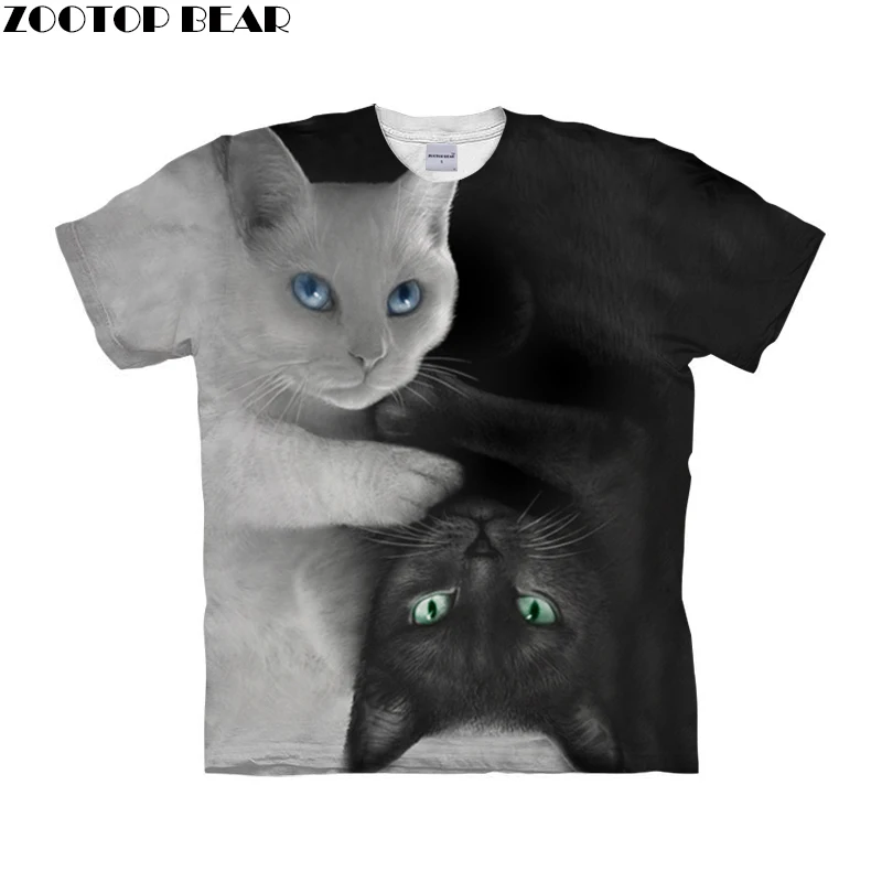 Yin&Yang Cat 3D Print T shirt Summer Short Sleeve O-neck Casual Tops&Tees Streetwear Men Women Tshirt DropShip ZOOTOPBEAR
Yin&Yang Cat 3D Print T shirt Summer Short Sleeve O-neck Casual Tops&Tees Streetwear Men Women Tshirt DropShip ZOOTOPBEAR