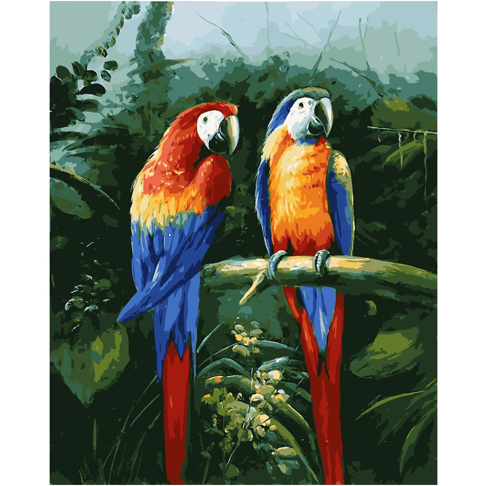WEEN Two Parrot-DIY Canvas Painting By Numbers for adults,Wall Art Picture,Coloring Paint By Numbers For Home Decor 40x50cm
WEEN Two Parrot-DIY Canvas Painting By Numbers for adults,Wall Art Picture,Coloring Paint By Numbers For Home Decor 40x50cm