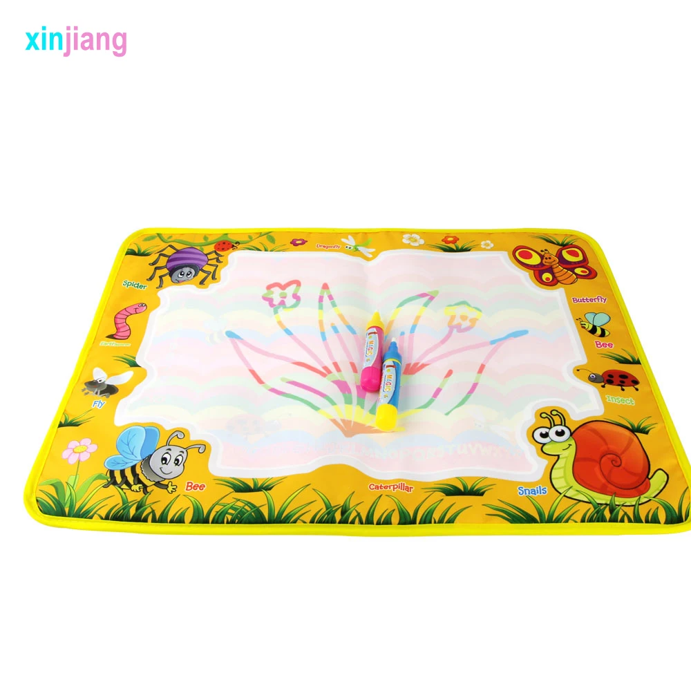 50*36cm Water Coloring Mat & 2 Magic Pen Water Drawing Boards Insect Painting Mats Wave Rainbow Pattern Gift Toys For Kids }
50*36cm Water Coloring Mat & 2 Magic Pen Water Drawing Boards Insect Painting Mats Wave Rainbow Pattern Gift Toys For Kids }