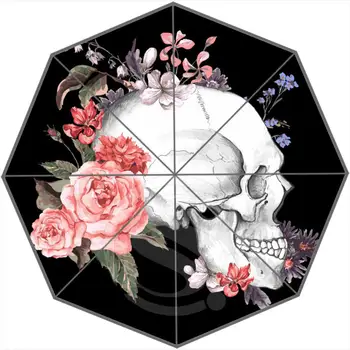 Creative Custom skull Fashionable Portable Triple Foldable Sun and Rain Umbrella Decorative Umbrellas SQ0707-H02
Creative Custom skull Fashionable Portable Triple Foldable Sun and Rain Umbrella Decorative Umbrellas SQ0707-H02