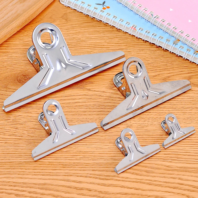 Home Office Storage Stainless steel long tail clip iron clip large metal office folder paper clip stationery clip check
Home Office Storage Stainless steel long tail clip iron clip large metal office folder paper clip stationery clip check
