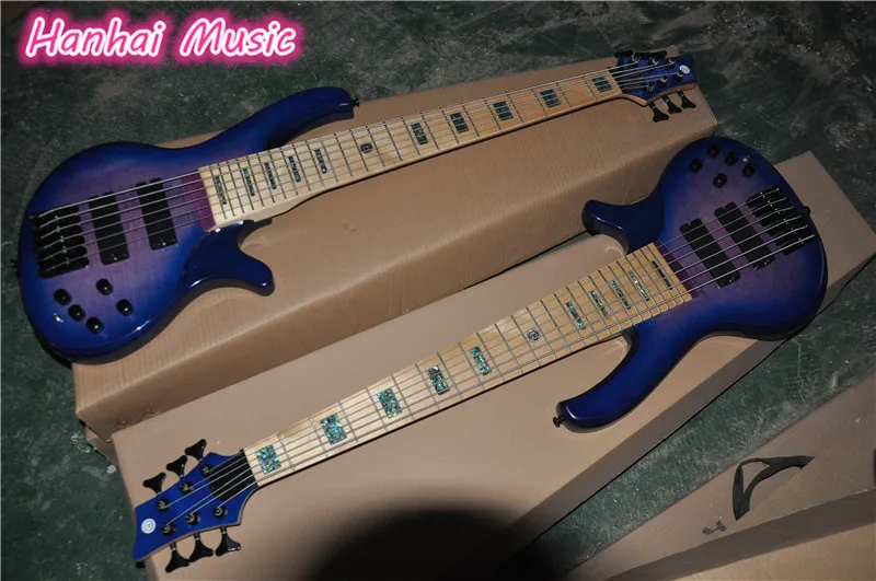 Hot Sale 6-String Electric Bass with Purple Color Ash wood Body,Maple Fingerboard with 24 Frets,Colorful Abalone Fret Marks
Hot Sale 6-String Electric Bass with Purple Color Ash wood Body,Maple Fingerboard with 24 Frets,Colorful Abalone Fret Marks
