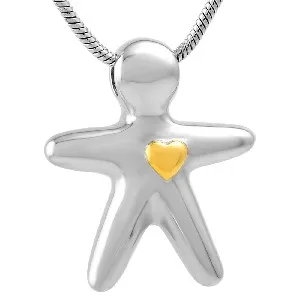 IJD9720 Hot Sale 316L stainless steel Figure Cremation Pendant Necklace Memorial Ashes Keepsake Holder Urn Necklace
IJD9720 Hot Sale 316L stainless steel Figure Cremation Pendant Necklace Memorial Ashes Keepsake Holder Urn Necklace