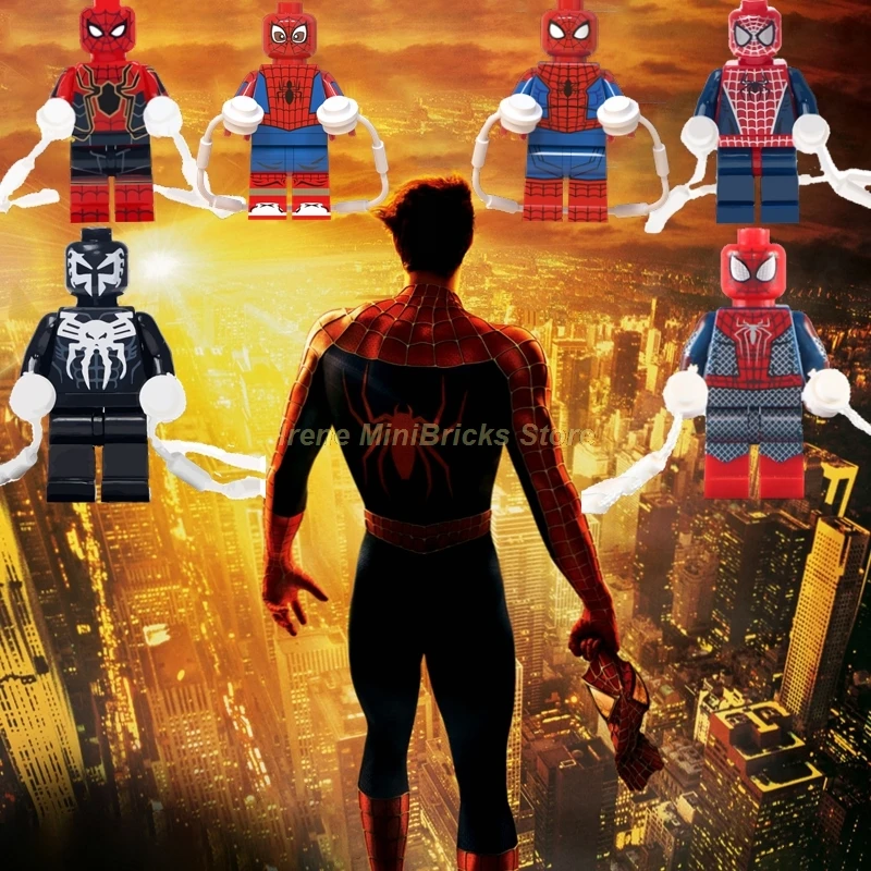 Spiderman Homecoming Avengers Endgame Thanos Super Heroes Building Blocks Spider-Man Marvel Movie Iron Man Toys For Children
Spiderman Homecoming Avengers Endgame Thanos Super Heroes Building Blocks Spider-Man Marvel Movie Iron Man Toys For Children