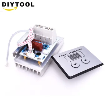 AC 220V 10000W High Power 80A SCR Voltage Regulator Speed Controller Dimming Dimmers Thermostat + Digital Meters
AC 220V 10000W High Power 80A SCR Voltage Regulator Speed Controller Dimming Dimmers Thermostat + Digital Meters