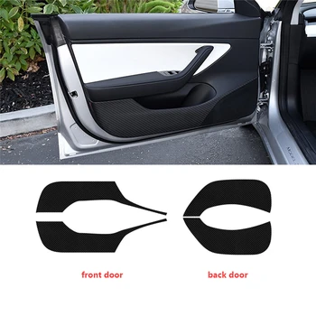 4pcs Carbon Fiber Car Door Anti Kick Pad Sticker for Tesla Model 3 2018-2019 Anti-wear Anti-dirty Protection Pad Cover Sticker
4pcs Carbon Fiber Car Door Anti Kick Pad Sticker for Tesla Model 3 2018-2019 Anti-wear Anti-dirty Protection Pad Cover Sticker