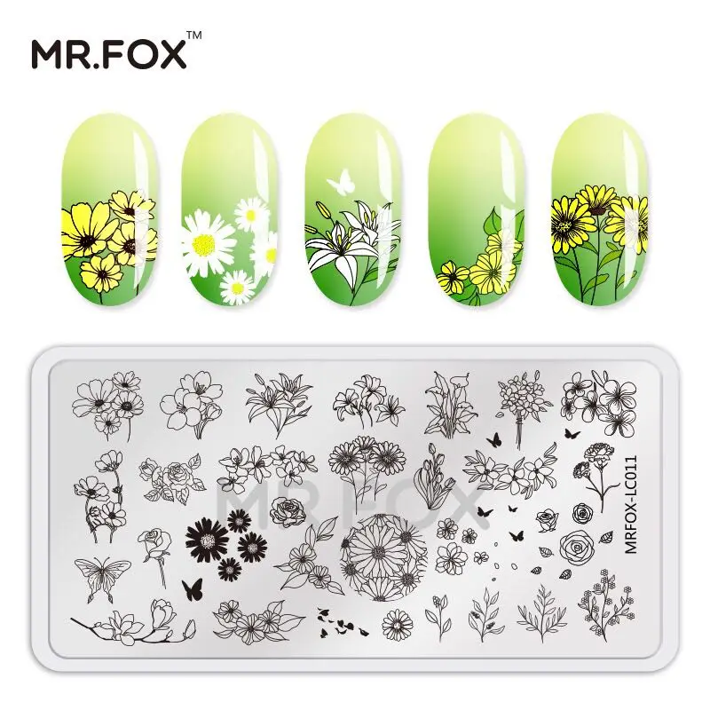 6.5*12.5cm Nail Stamping Plate Plant Flower Series Manicure Stencils Nail Art Image Template Tool
6.5*12.5cm Nail Stamping Plate Plant Flower Series Manicure Stencils Nail Art Image Template Tool