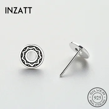 INZATT Vintage Thai Silver Sun Flower Hollow Round Stud Earrings 925 Sterling Silver Fine Jewelry Gothic Accessories For Men
INZATT Vintage Thai Silver Sun Flower Hollow Round Stud Earrings 925 Sterling Silver Fine Jewelry Gothic Accessories For Men
