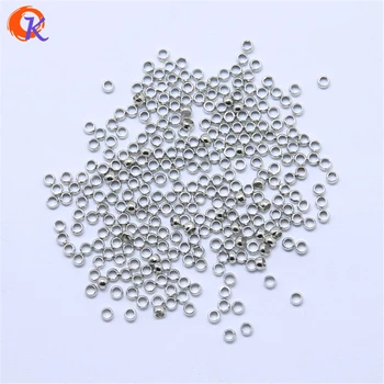Cordial Design Wholesale 1000Pcs Rhodium Plated Smooth Round Crimp Beads For DIY Kit For Jewelry Accessories Making 2.5mm
Cordial Design Wholesale 1000Pcs Rhodium Plated Smooth Round Crimp Beads For DIY Kit For Jewelry Accessories Making 2.5mm