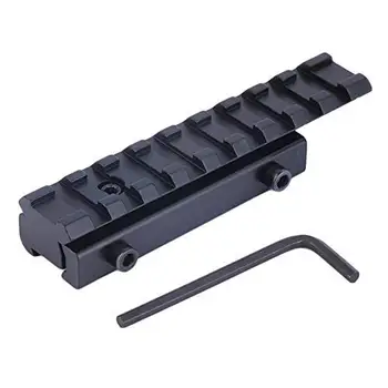UniqueFire Rail Mount, 11mm to 20mm Dovetail Picatinny Weaver Extension Adapter Scope Mount Base Medium Profile Riser
UniqueFire Rail Mount, 11mm to 20mm Dovetail Picatinny Weaver Extension Adapter Scope Mount Base Medium Profile Riser