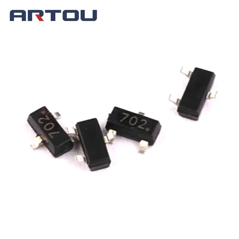 100 шт. 2N7002 MOSFET 60 в 300 мА SOT 23|mosfet n-ch|2n7002 100pcsn-ch mosfet |