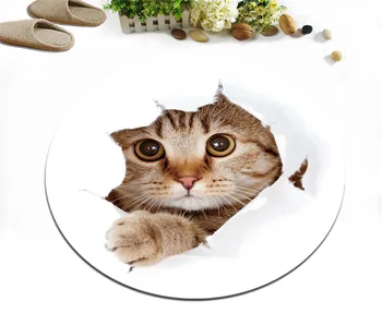 A Cute Cat Broke Paper Custom Round Indoor Living Room Velboa Floor Cushion Kitchen Area Rugs Bathroom Carpets Non-Slip Door Mat
A Cute Cat Broke Paper Custom Round Indoor Living Room Velboa Floor Cushion Kitchen Area Rugs Bathroom Carpets Non-Slip Door Mat