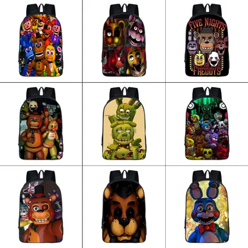 Five Nights at Freddy's Freddy Nylon Backpack Boy girl zipper Cartoon bookbag Fashion packsack Laptop bag student Schoolbag
Five Nights at Freddy's Freddy Nylon Backpack Boy girl zipper Cartoon bookbag Fashion packsack Laptop bag student Schoolbag