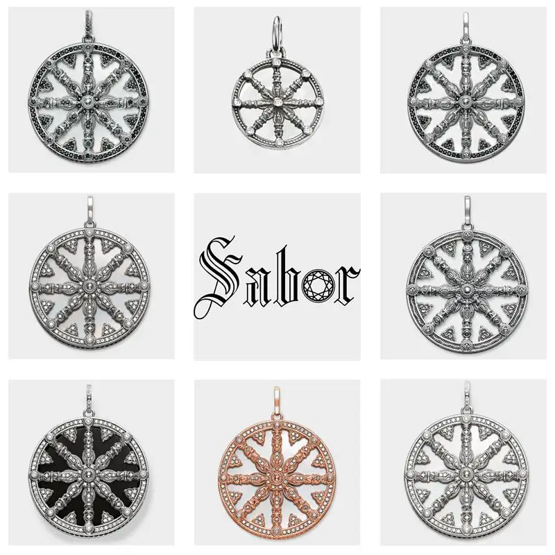 Pendant Karma Wheel,2019 Brand New Fashion Jewelry 925 Sterling Silver Vintage Gift For Wen Women Fit Necklace thomas
Pendant Karma Wheel,2019 Brand New Fashion Jewelry 925 Sterling Silver Vintage Gift For Wen Women Fit Necklace thomas