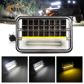 OKEEN 6.6Inch 135W LED Work Light Three Row Strip Light LED Bar Light for Motorcycle Tractor Boat Off Road 4WD 4x4 Truck SUV ATV
OKEEN 6.6Inch 135W LED Work Light Three Row Strip Light LED Bar Light for Motorcycle Tractor Boat Off Road 4WD 4x4 Truck SUV ATV