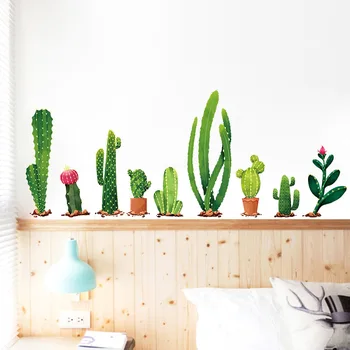 Many types of cactus Green plants Wall Stickers Living room Bedroom background home decoration Mural Decal wall decor wallpaper
Many types of cactus Green plants Wall Stickers Living room Bedroom background home decoration Mural Decal wall decor wallpaper