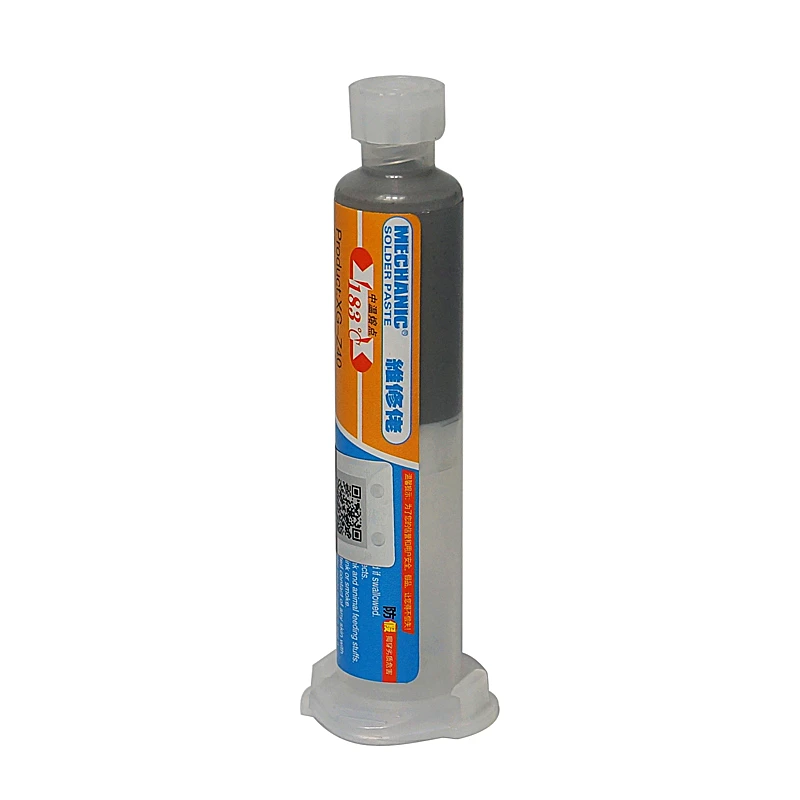 Phone IC repairing paste 10cc Needle Shaped Xg-z40 Solder Paste Flux Sn63/Pb37 25-45um Syringe
Phone IC repairing paste 10cc Needle Shaped Xg-z40 Solder Paste Flux Sn63/Pb37 25-45um Syringe