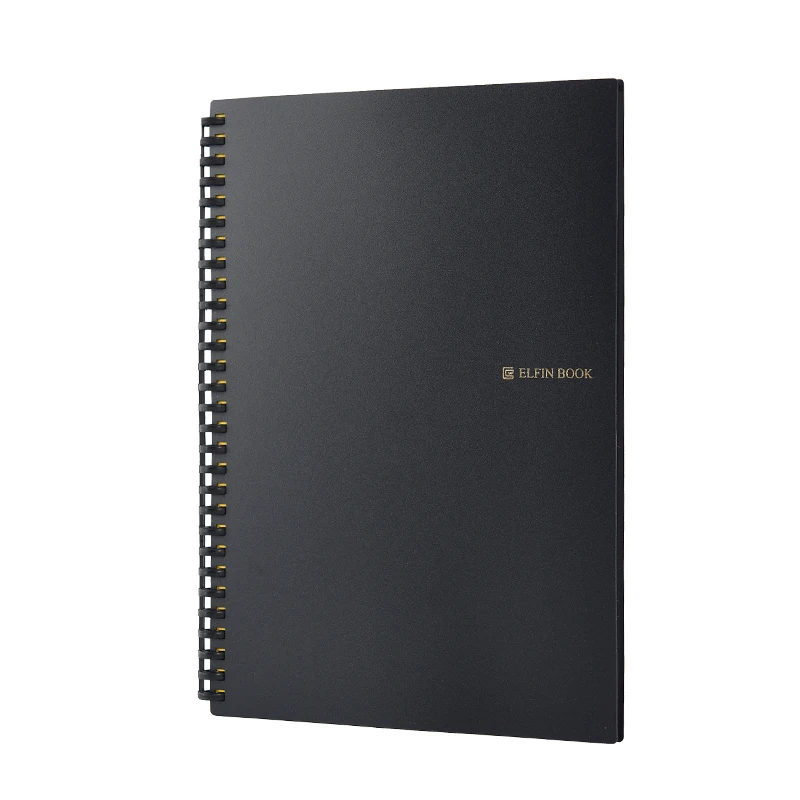 Умный многоразовый блокнот Elfinbook стираемый спиральный A5 бумажный Pocketbook дневник