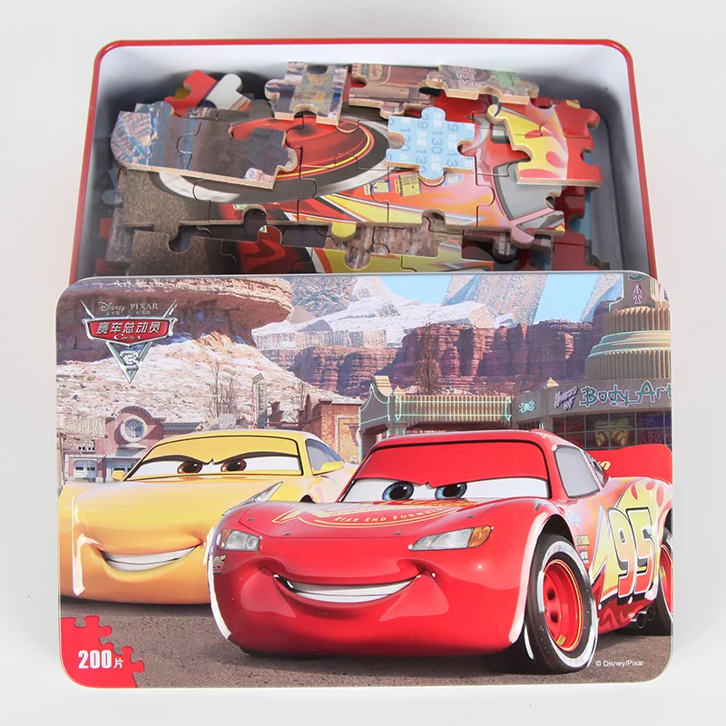 200pcs Puzzle with Iron Box Cars Wood Puzzle Cartoon Jigsaw Toys for Kids Happy Birthday Party Favors Gifts
200pcs Puzzle with Iron Box Cars Wood Puzzle Cartoon Jigsaw Toys for Kids Happy Birthday Party Favors Gifts