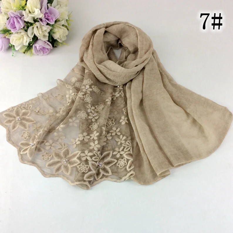2018 New Arrival Nice Embroidery Cotton Lace Design Long Women Scarves And Shawls 10pcs/lot
2018 New Arrival Nice Embroidery Cotton Lace Design Long Women Scarves And Shawls 10pcs/lot