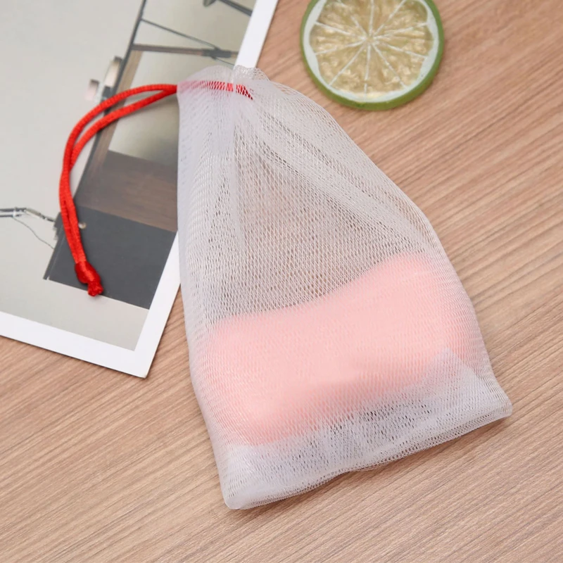 5Pcs/Lot Soft Mesh Foaming Net Bag With Rope Anti-Slip Bag For Soap Exfoliator Sponge Pouch Bathroom Shower Tools
5Pcs/Lot Soft Mesh Foaming Net Bag With Rope Anti-Slip Bag For Soap Exfoliator Sponge Pouch Bathroom Shower Tools