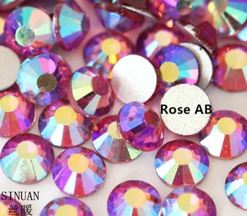 SINUAN Nail Art Strass Glue-On Crystal Glass Loose Rhinestones Decorative Glass Stones Glitter Round Glass Rhinestone For Crafts
SINUAN Nail Art Strass Glue-On Crystal Glass Loose Rhinestones Decorative Glass Stones Glitter Round Glass Rhinestone For Crafts