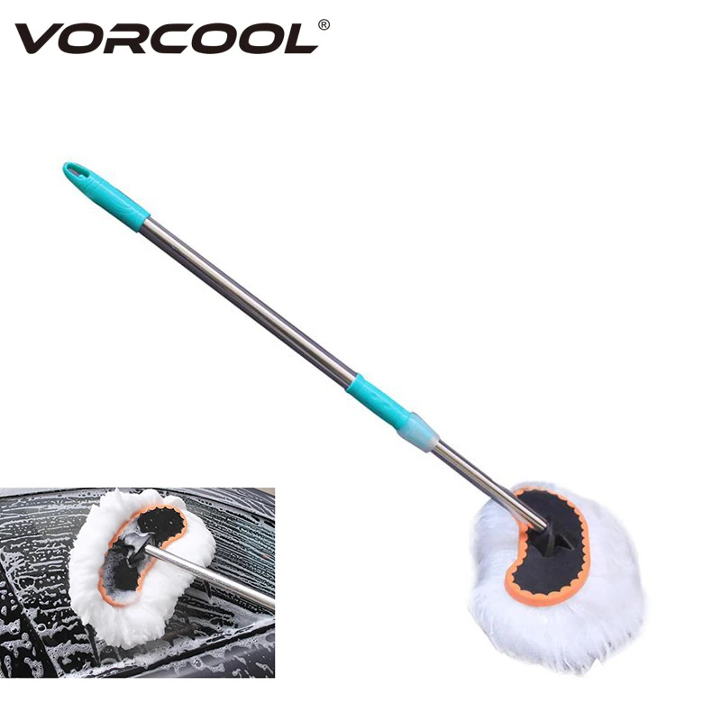 VORCOOL Microfiber Soft Milk Silk Car Duster Telescopic Car Cleaning Duster Brush with Stainless Steel Extendable Handle Mop
VORCOOL Microfiber Soft Milk Silk Car Duster Telescopic Car Cleaning Duster Brush with Stainless Steel Extendable Handle Mop