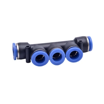 5Pcs Air Pneumatic 5 Way One Touch 4mm 6mm 8mm 10mm 12mm OD Tube Push In Pipe Quick Fittings Connector Coupler
5Pcs Air Pneumatic 5 Way One Touch 4mm 6mm 8mm 10mm 12mm OD Tube Push In Pipe Quick Fittings Connector Coupler