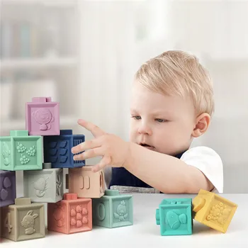 12Pcs Baby Grasp Toy Building Blocks 3D Balls Baby Massage Teethers Squeeze Entertainment Toy
12Pcs Baby Grasp Toy Building Blocks 3D Balls Baby Massage Teethers Squeeze Entertainment Toy