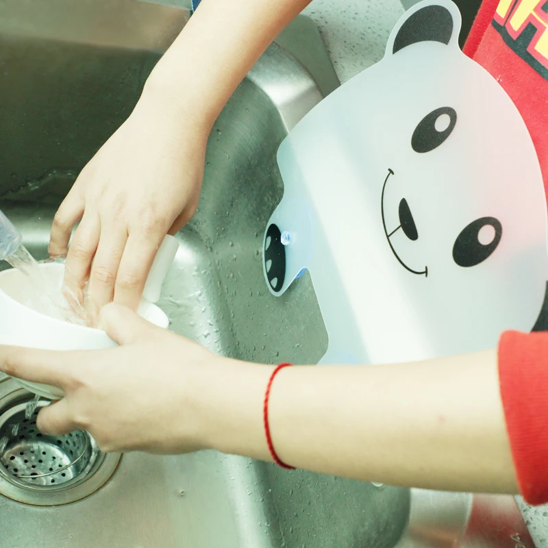 1 Pcs Cute panda shape sink water splash pool impermeable baffle plate gadget suction cups rack kitchen Bathroom accessories
1 Pcs Cute panda shape sink water splash pool impermeable baffle plate gadget suction cups rack kitchen Bathroom accessories