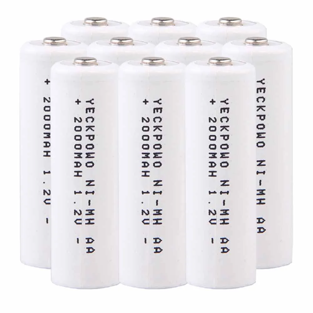 Lowest price10 piece AA battery 1.2v batteries rechargeable 2000mAh nimh battery for power tools akkumulator
Lowest price10 piece AA battery 1.2v batteries rechargeable 2000mAh nimh battery for power tools akkumulator