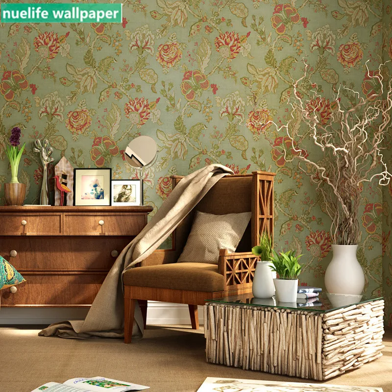 Vintage style American Green Rose Flower Wallpaper Bedroom Living Room Wedding Room Entrance shop TV Background Wall Paper
Vintage style American Green Rose Flower Wallpaper Bedroom Living Room Wedding Room Entrance shop TV Background Wall Paper