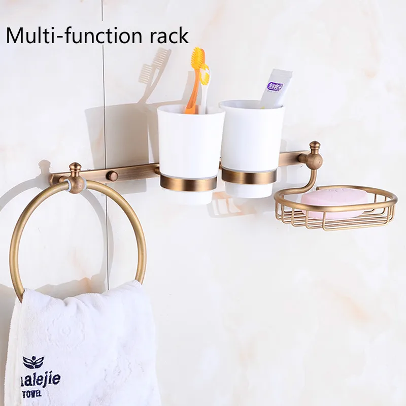 Copper Multi-function Storage Rack, Antique Towel Ring,Bathroom Soap net ,Toothbrush Cup Rack,Bathroom Hardware Pendants
Copper Multi-function Storage Rack, Antique Towel Ring,Bathroom Soap net ,Toothbrush Cup Rack,Bathroom Hardware Pendants